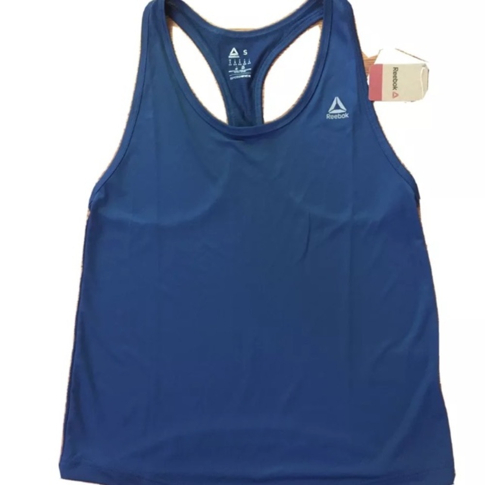 Reebok Tank NWT blue size small
